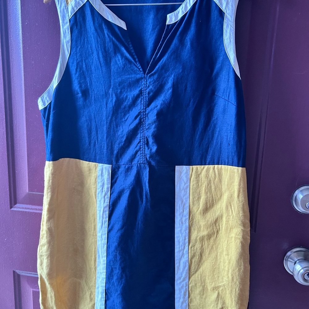 Colorblock Sleeveless dress